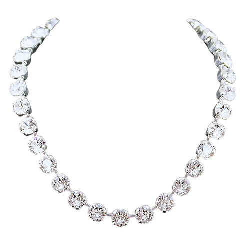 Necklace "Classic" with Swarovski™ crystals