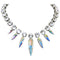 Necklace "Atlantis (Aurore Boreale)" with Swarovski™ crystals
