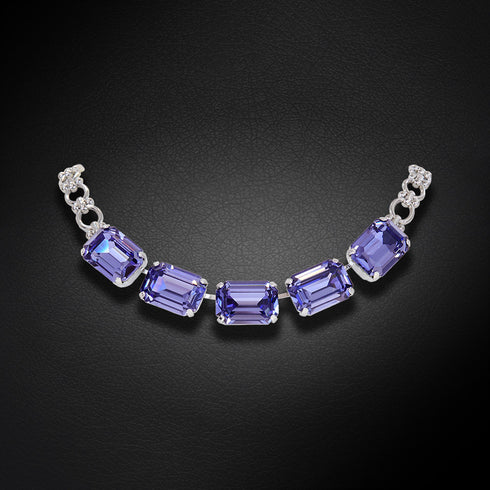 Kāzu kaklarota "Modern IV" ar Swarovski™ kristāliem