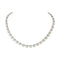 Wedding Necklace "Classic (White Opal)" with Swarovski™ Crystals