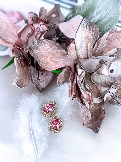 Earrings "Greznā kristālu lāse"