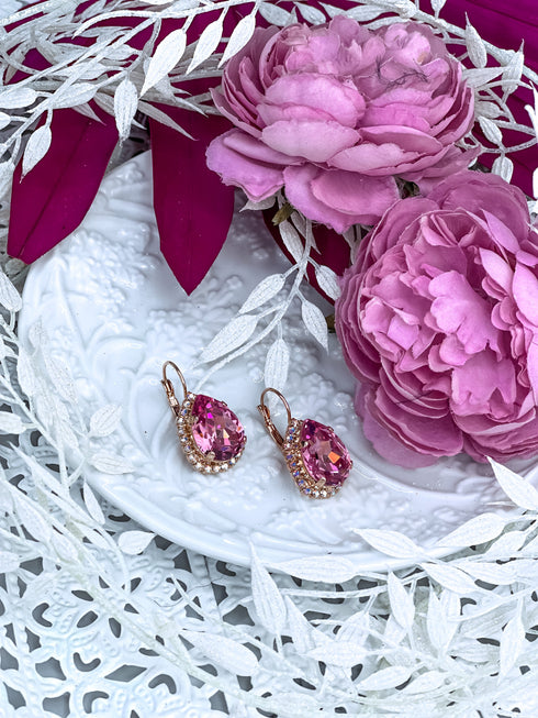 Swarovski komplekts "Spīdošā lāse"