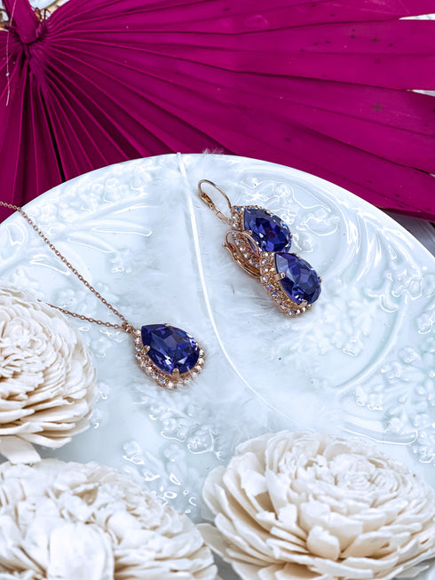 Swarovski komplekts "Spīdošā lāse"