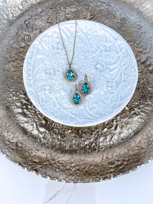 Swarovski komplekts "Dimantu piliens"