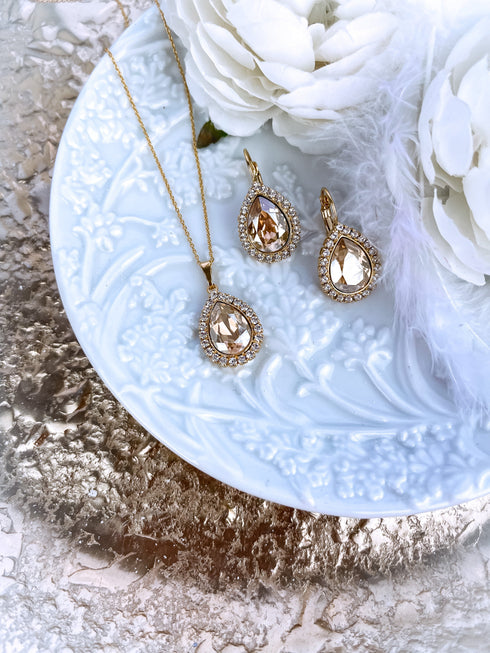 Swarovski komplekts "Dimantu piliens"