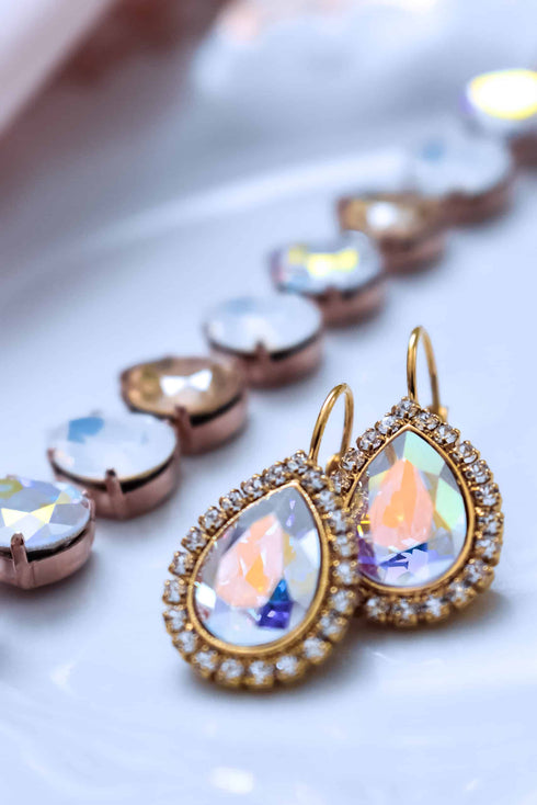 Swarovski komplekts "Dimantu piliens"