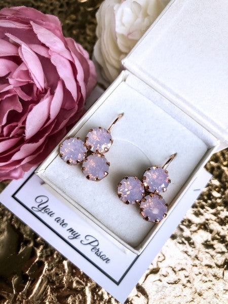 Серьги "Тройка"