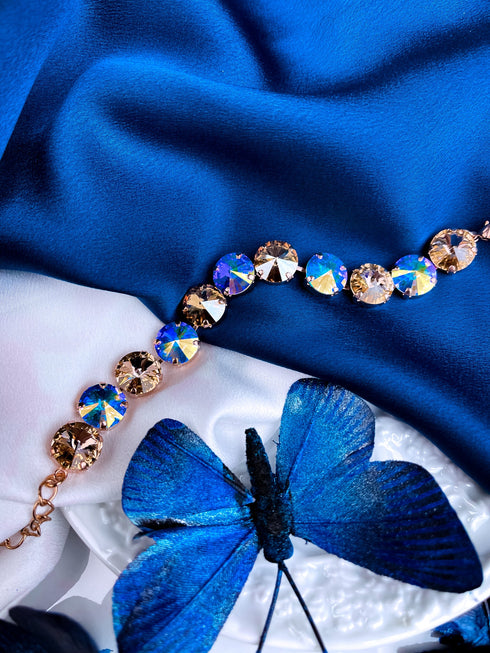 Rokassprādze "Lielie kristāli"