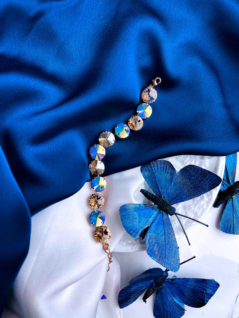 Rokassprādze "Lielie kristāli"