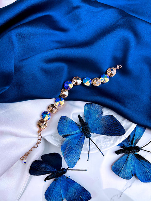 Rokassprādze "Lielie kristāli"