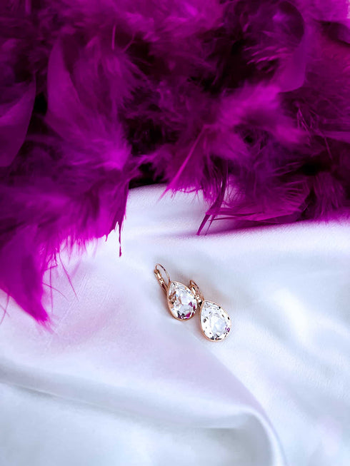 Auskari "Kristālu lapiņa"