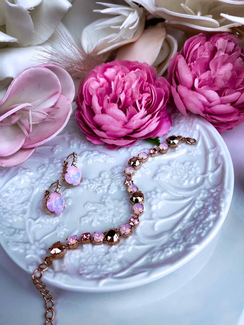 Rokassprādze "Krāsainība" - matēti maigi rozā