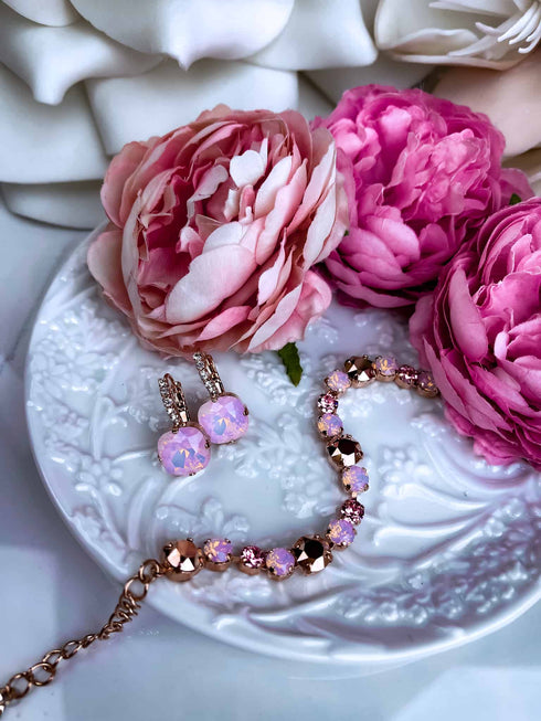 Rokassprādze "Krāsainība" - matēti maigi rozā