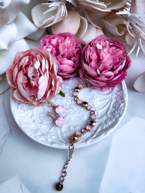 Rokassprādze "Krāsainība" - matēti maigi rozā