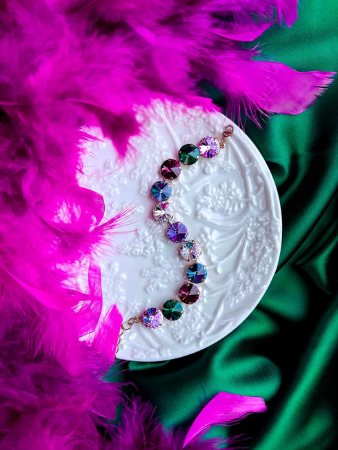 Rokassprādze "Lielie kristāli"