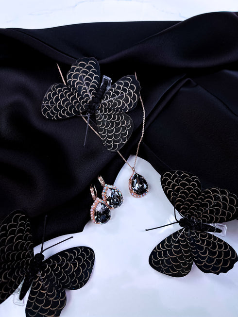 Swarovski komplekts "Spīdošā lāse"