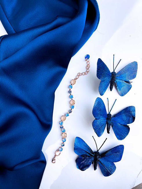 Rokassprādze "Krāsainība" - maigi zilā