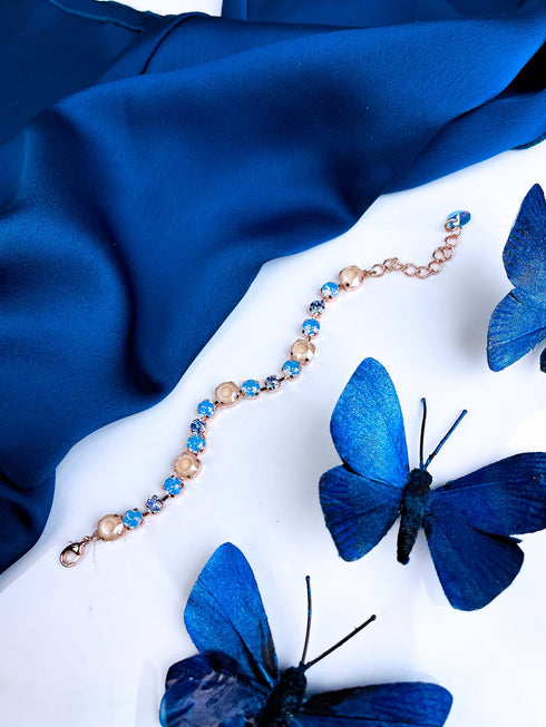 Rokassprādze "Krāsainība" - maigi zilā