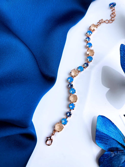 Rokassprādze "Krāsainība" - maigi zilā