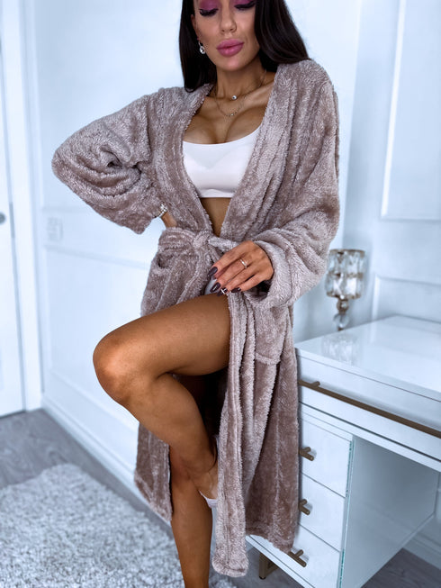 Mīkstais halāts "RELAX" - bēšs