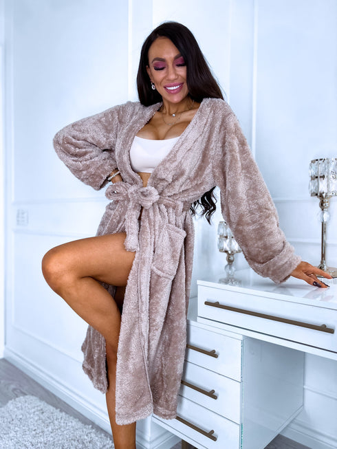 Mīkstais halāts "RELAX" - bēšs