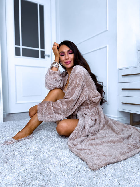 Mīkstais halāts "RELAX" - bēšs