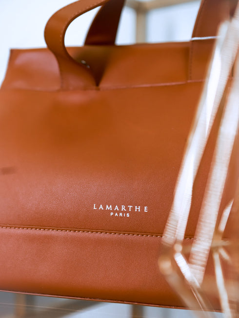 Brūna, ādas rokassoma