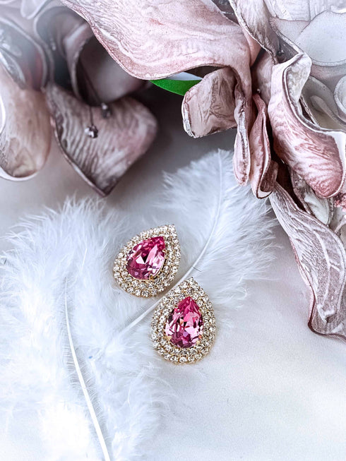 Earrings "Greznā kristālu lāse"