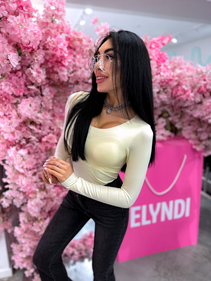 Bezvīļu tops "SKIN EFFECT" 5539 - GAIŠI BĒŠS PRE-ORDER