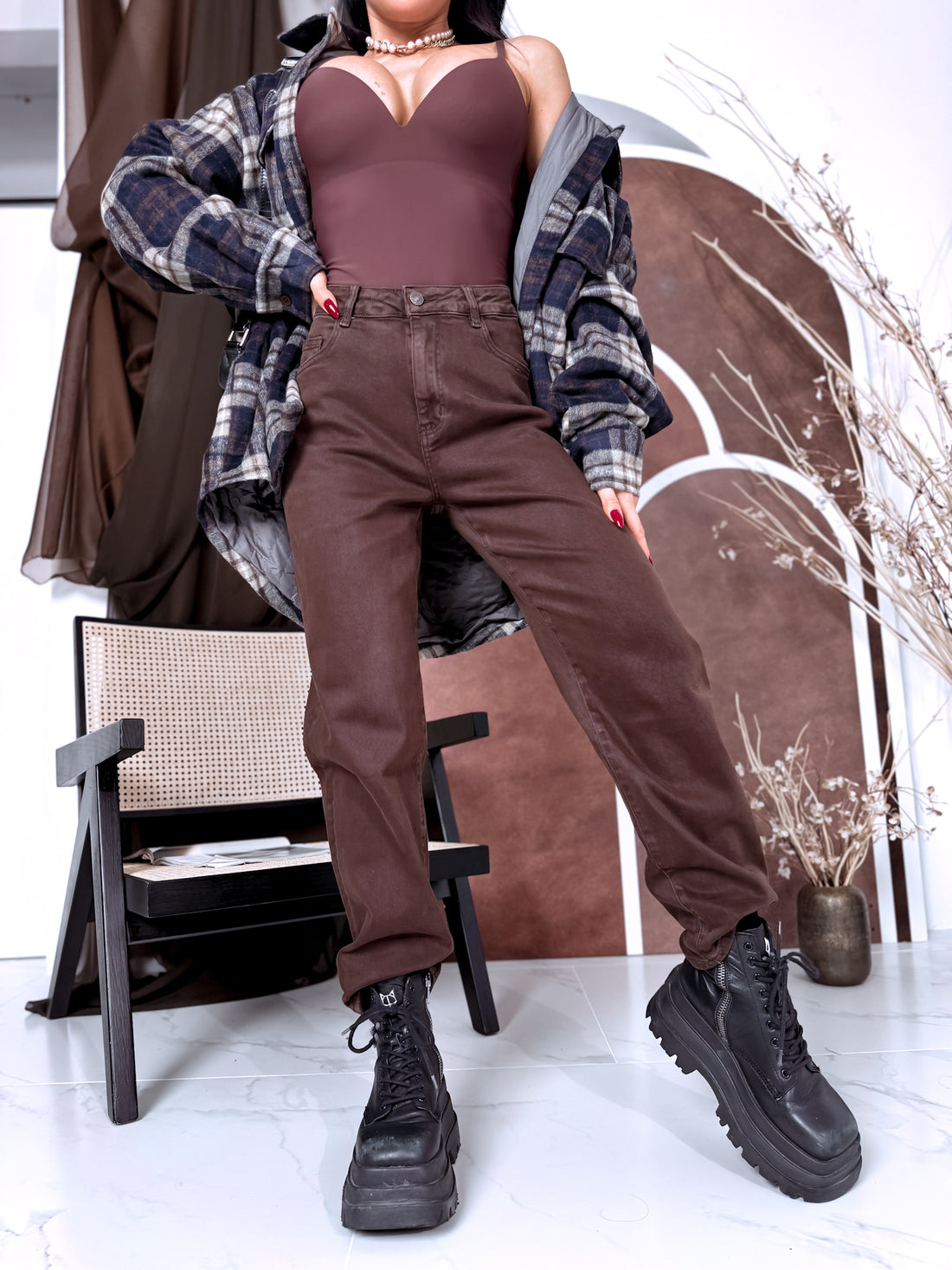 BALOON jeans "PRISE H885-13" - CHOCO