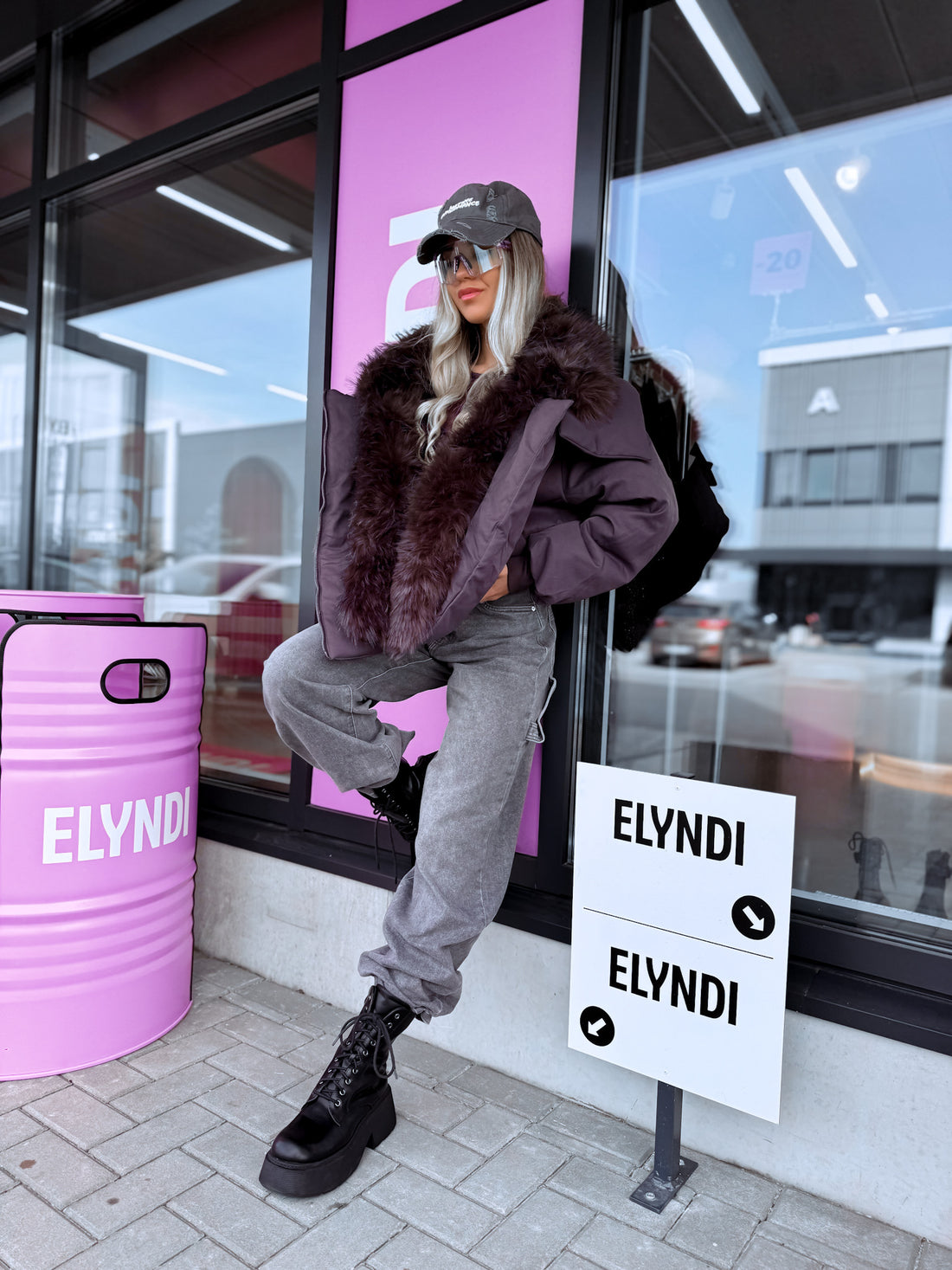 Pufīga virsjaka "ALPINE TR50233" - VIOLETA