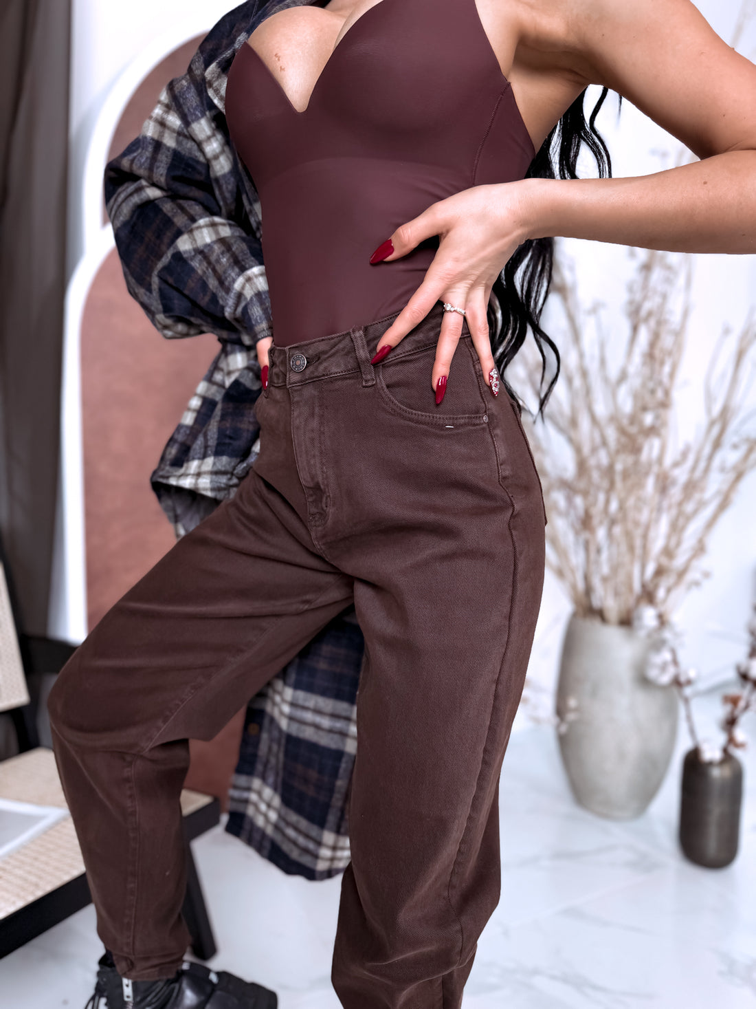 BALOON jeans "PRISE H885-13" - CHOCO
