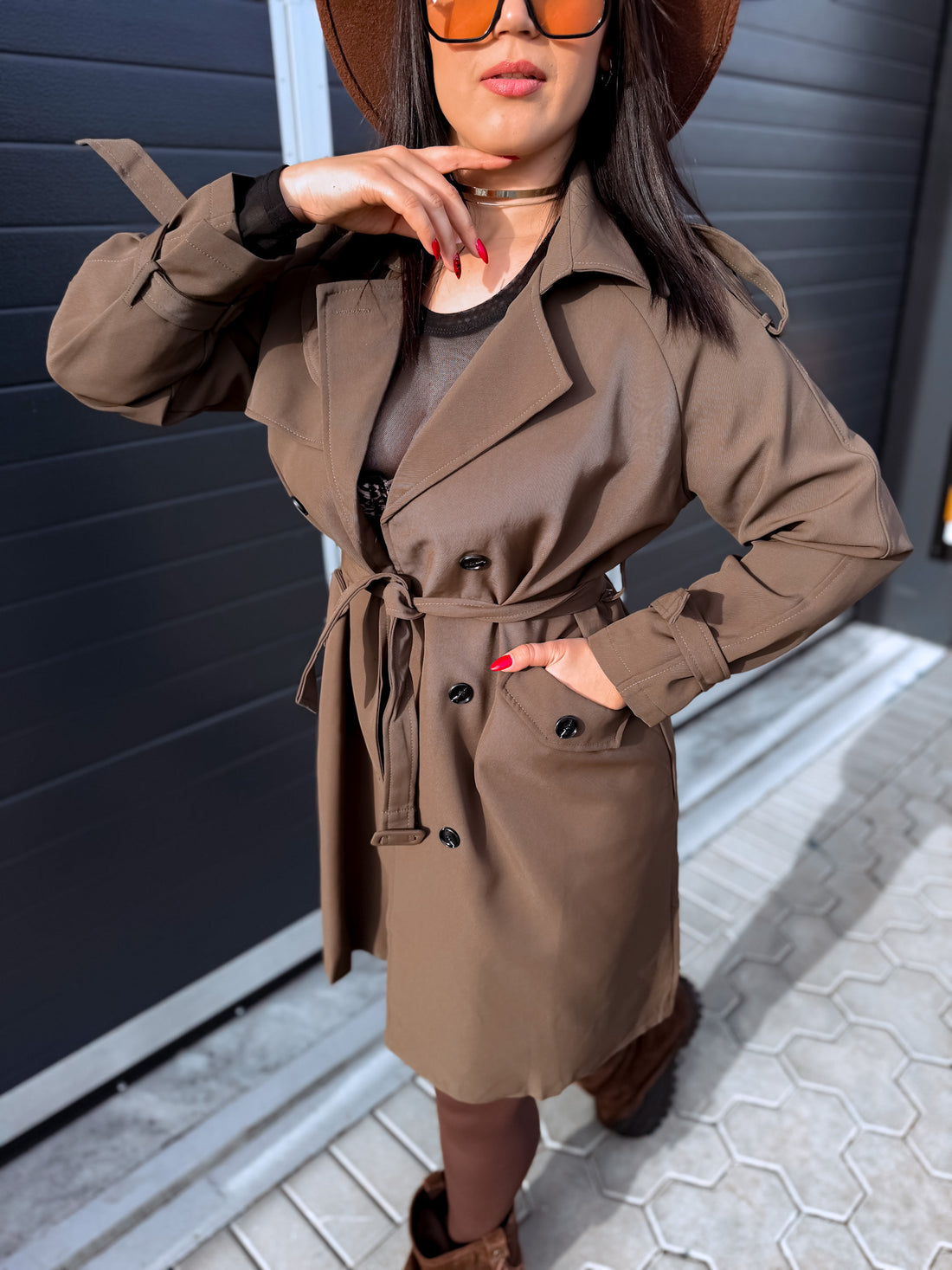 Trencis "POCKET SECRET V8092" - CHOCO