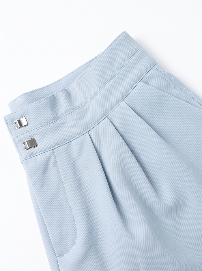 Auduma šorti "PASTEL VIBE" 60231 - GAIŠI ZILI