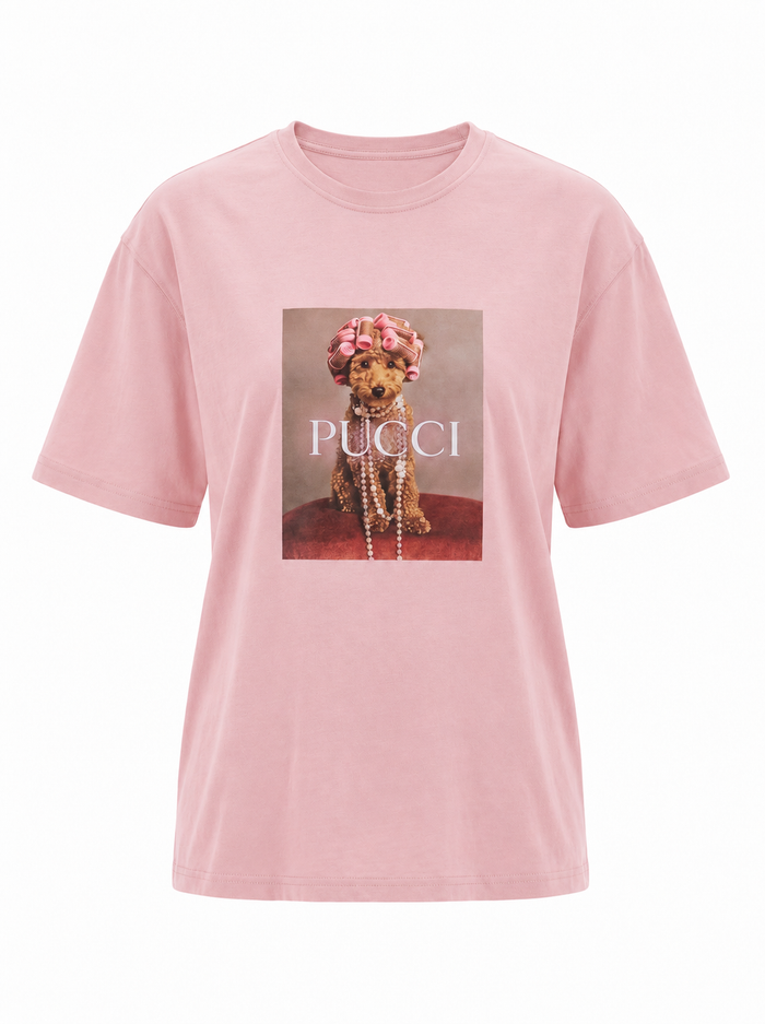 T-krekls "PUCCI 26035" - švelniai rožinė