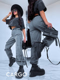 "CARGO VIBES" püksid K609 - TUMEHALL