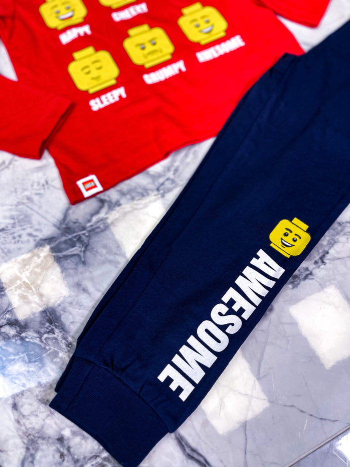 Lego, two-piece pajamas (age: 8 y)