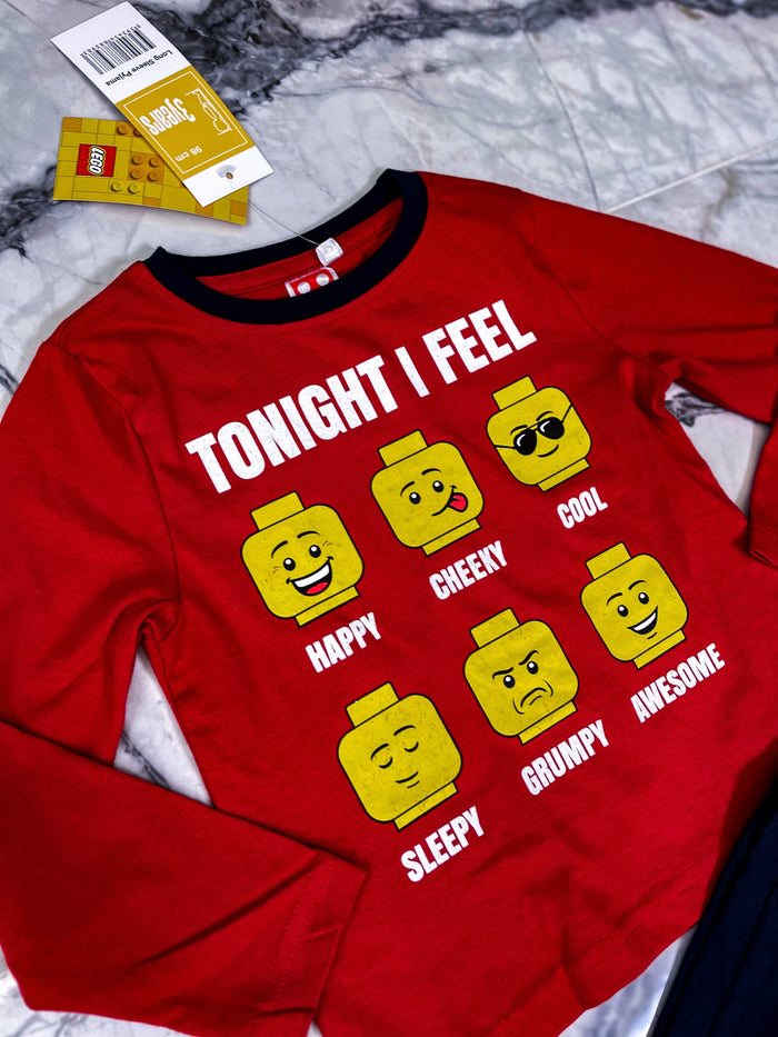 Lego, two-piece pajamas (age: 8 y)