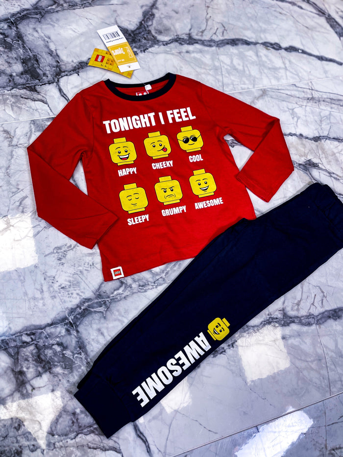 Lego, two-piece pajamas (age: 8 y)