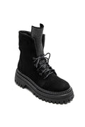 "SILVER SIDE 7601" boots - BLACK