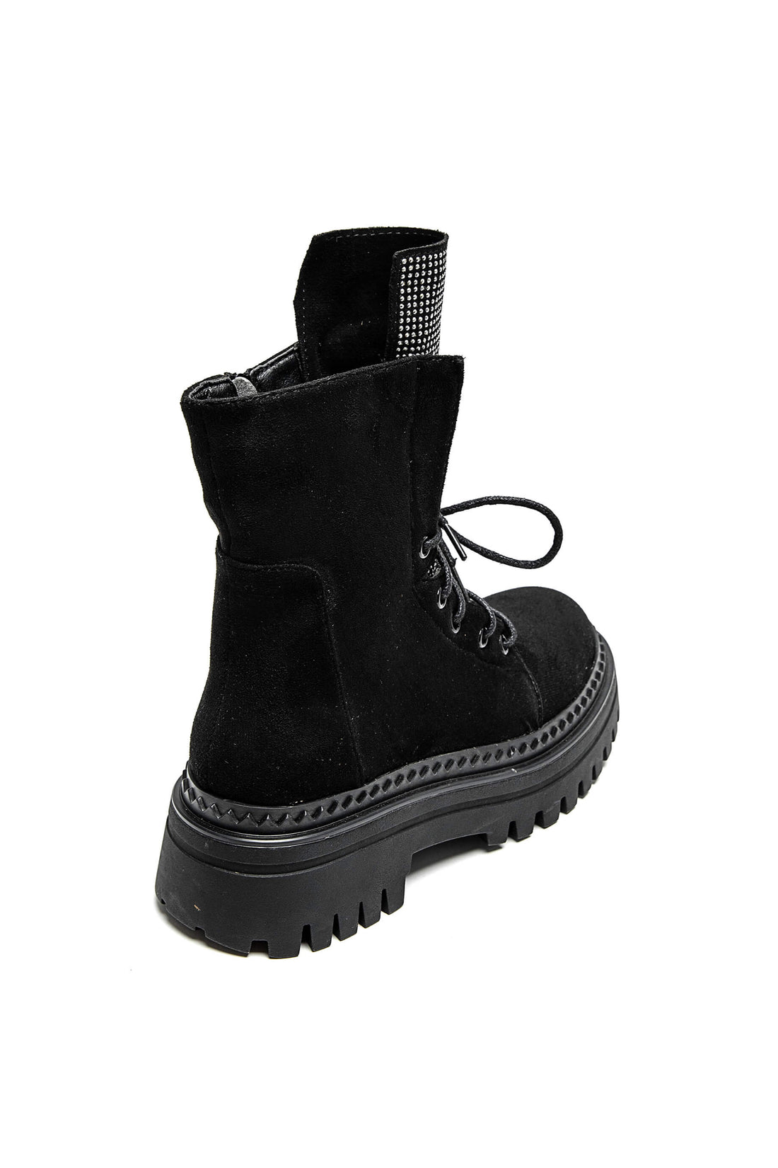 "SILVER SIDE 7601" boots - BLACK