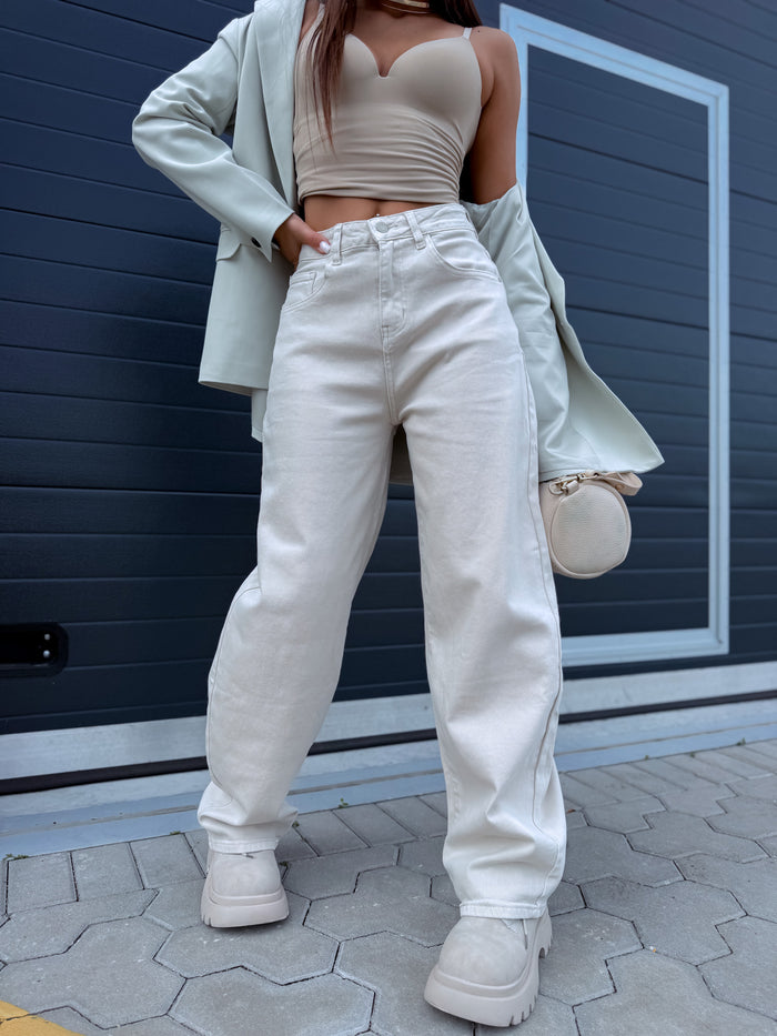 Džinsa bikses "BEIGE VIBE" HM8669-5