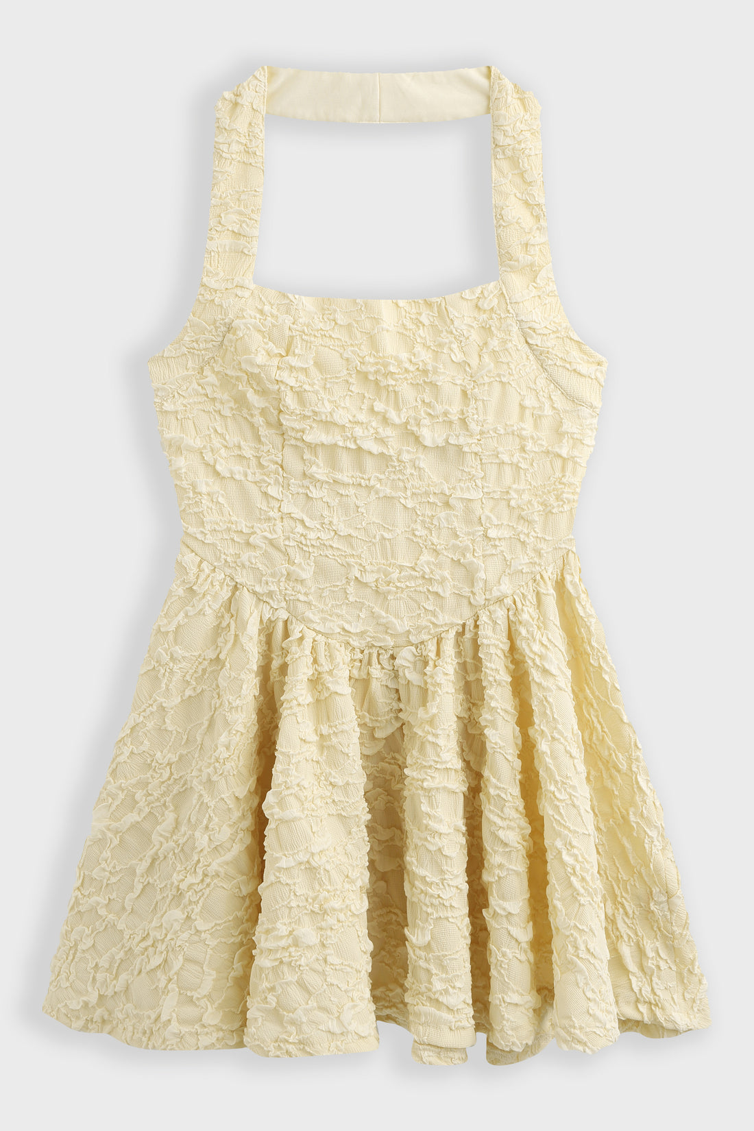 Suknelė "BABYDOLL AZ1619" - GELTONA