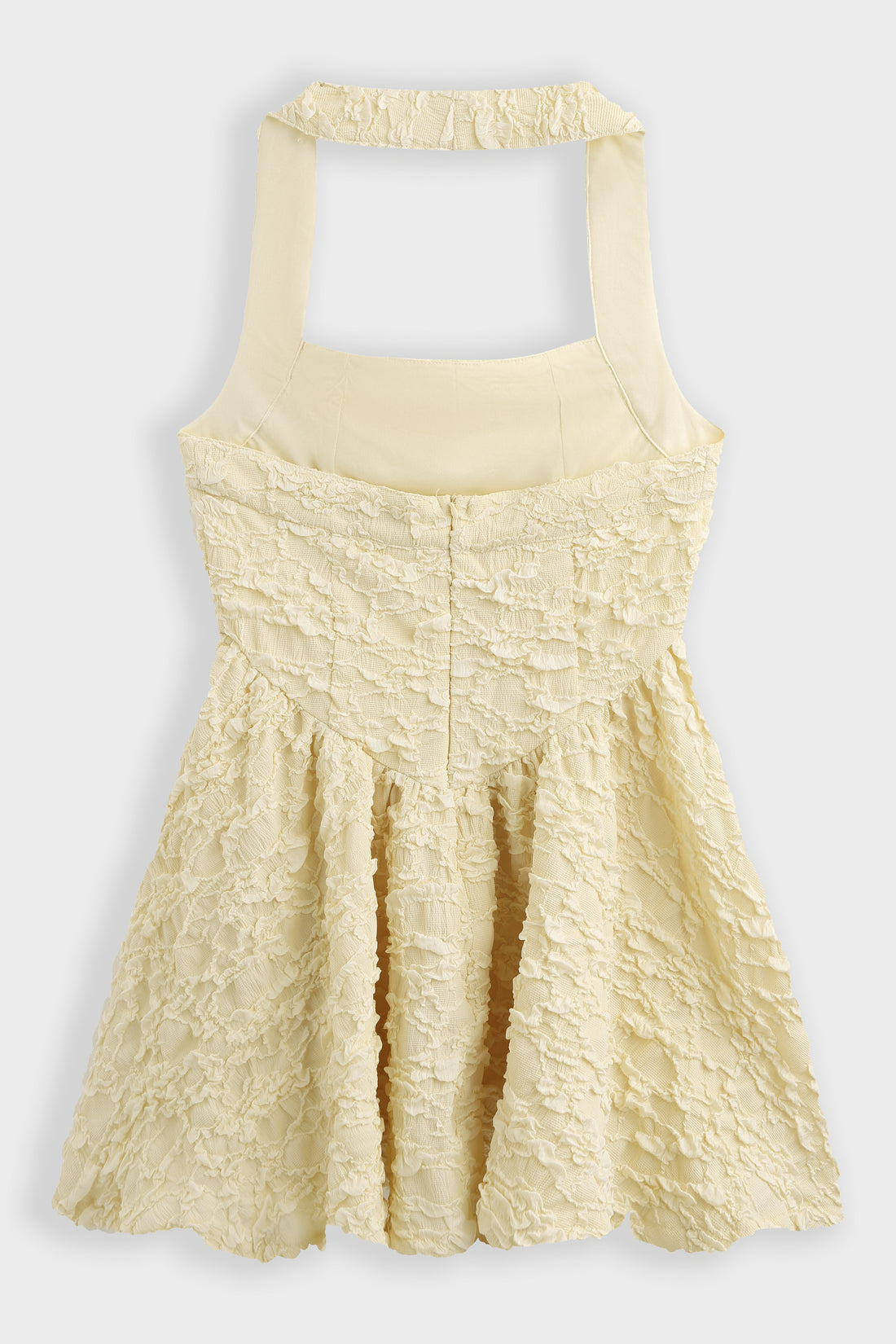 Suknelė "BABYDOLL AZ1619" - GELTONA