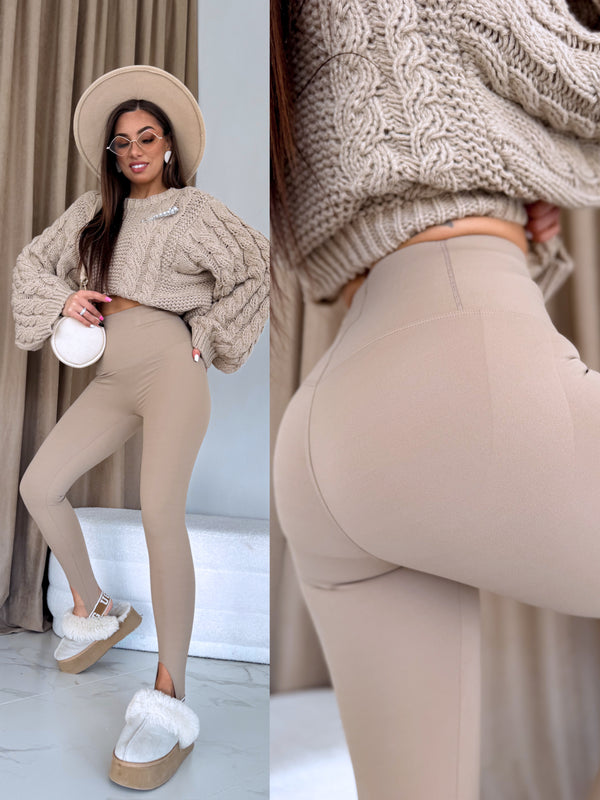 Leggings "MAX COMFORT" LM07029 - BEIGE