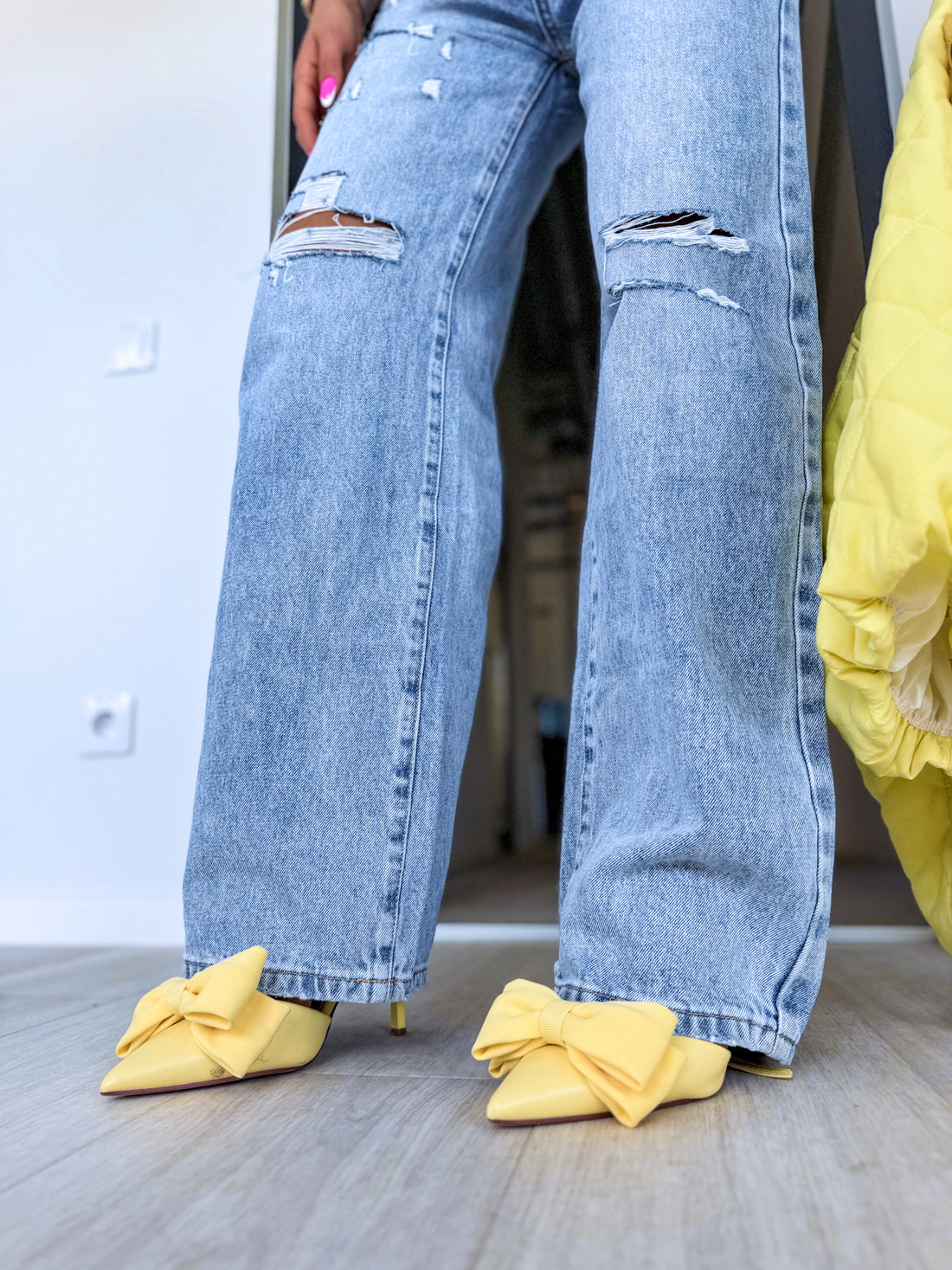 "STRONG DENIM HM8646-2" džinsa bikses - LIGHT BLUE
