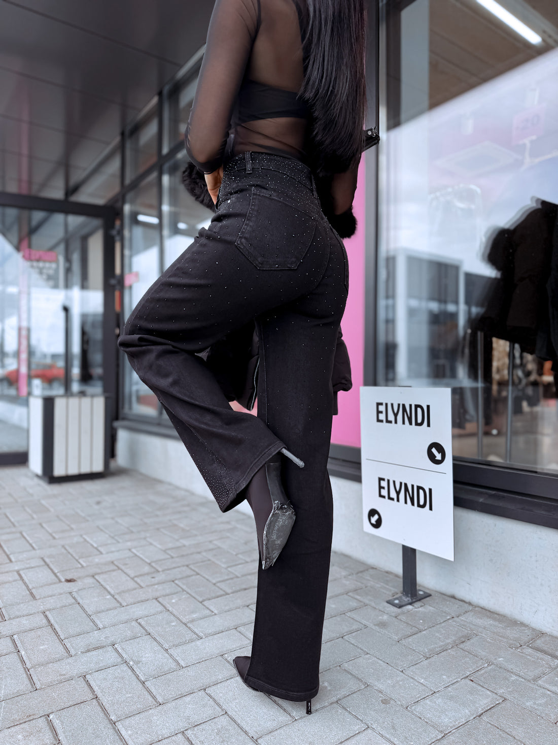 Jeans "HIGHLIGHT H880-2" – BLACK