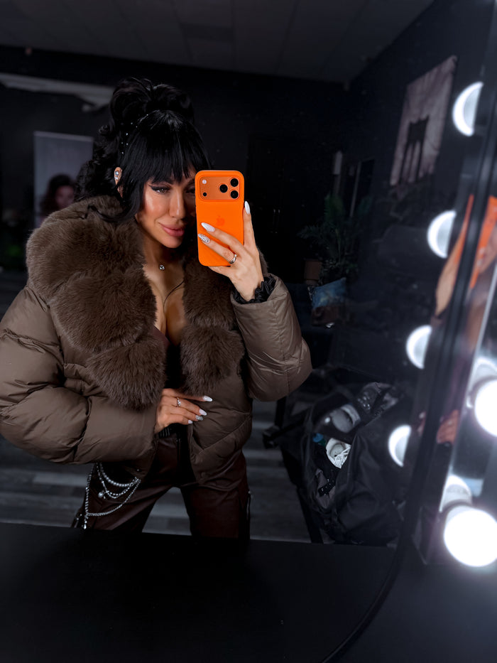 Puffer jacket "MARSS FC7611" – CHOCO PRE-ORDER