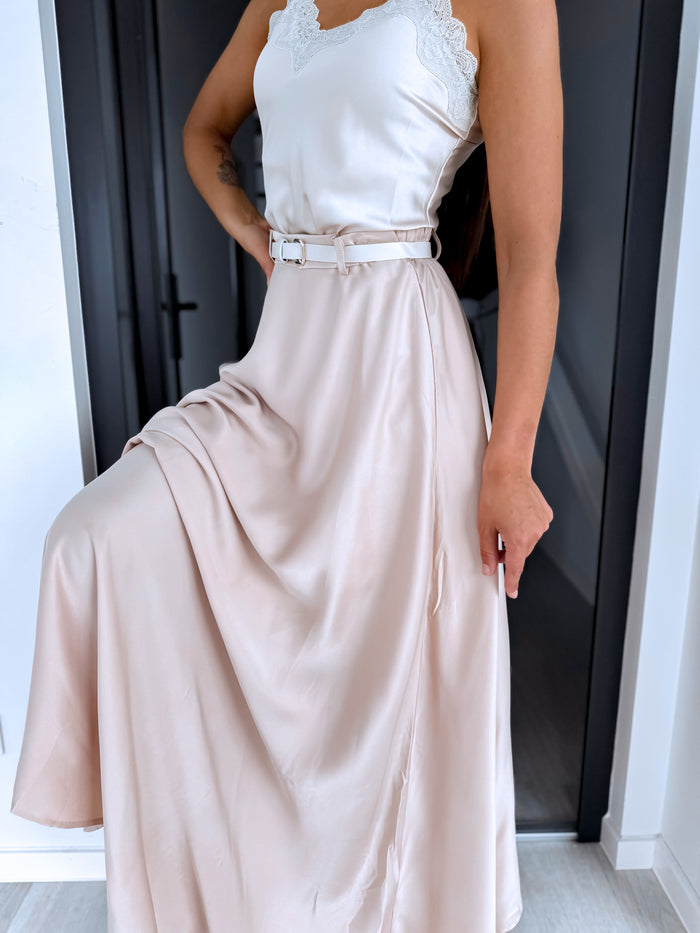 Beige skirt "Fresh Wave PF578"