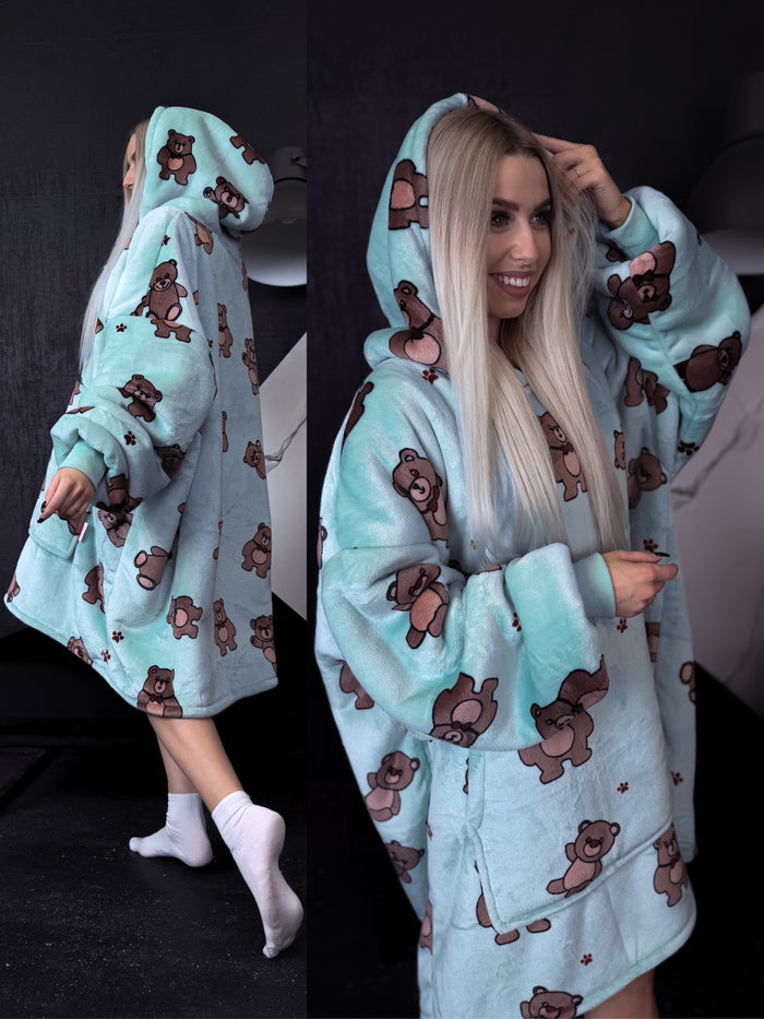ELYNDI Lux blanket Sweater "BEAR"